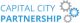 The organisation logo for Capital City Partnership