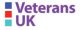 The organisation logo for Veterans UK