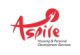 The organisation logo for Aspire Housing and Personal Development