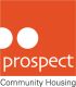 The organisation logo for Prospect Community Housing