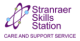 The organisation logo for Stranraer Skills Station