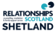 The organisation logo for Relationships Scotland - Shetland