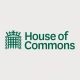 The organisation logo for House of Commons