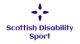 The organisation logo for Scottish Disability Sport
