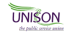 The organisation logo for Unison