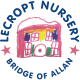 The organisation logo for Lecropt Nursery