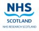 The organisation logo for NHS Research Scotland (NRS)