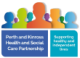 The organisation logo for PK Health & Social Care Partnership