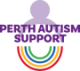 The organisation logo for Perth Autism Support