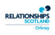 The organisation logo for Relationships Scotland Orkney