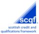 The organisation logo for SCQF Partnership