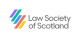 The organisation logo for The Law Society of Scotland