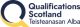 The organisation logo for Qualifications Scotland