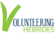 The organisation logo for Volunteering Hebrides
