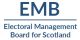 The organisation logo for Electoral Management Board for Scotland
