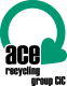 The organisation logo for ACE Recycling